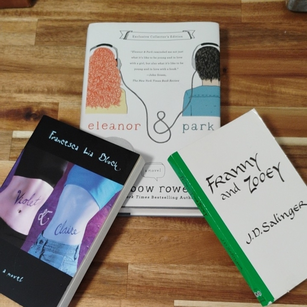 Young Adult contemporary "&" 3-book bundle